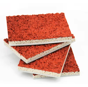 Gr&aacute;nulos de EPDM de colores Parque infantil Buena elasticidad Caucho Pl&aacute;stico Absorci&oacute;n de impactos Superficie antideslizante ecol&oacute;gica