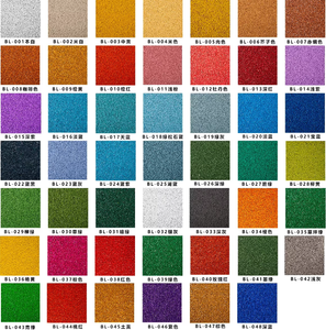 Precio de f&aacute;brica de gr&aacute;nulos de Epdm del color del material de la superficie del suelo de goma suave del tama&ntilde;o de 1-5MM